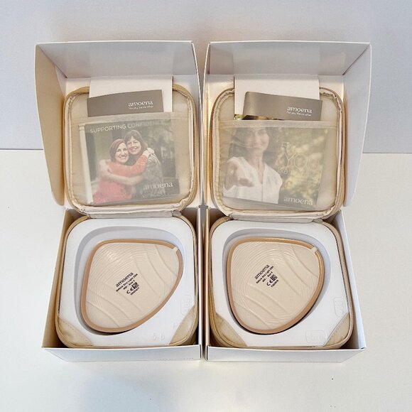 Amoena Prosthetic Breast Forms for Mastectomy, Set of 2, Natura Xtra Light 2S - Picture 2 of 5